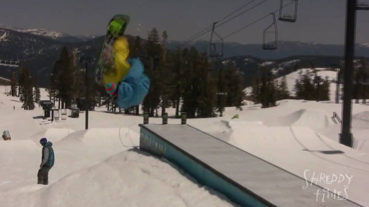Snowboard Monster at Squaw