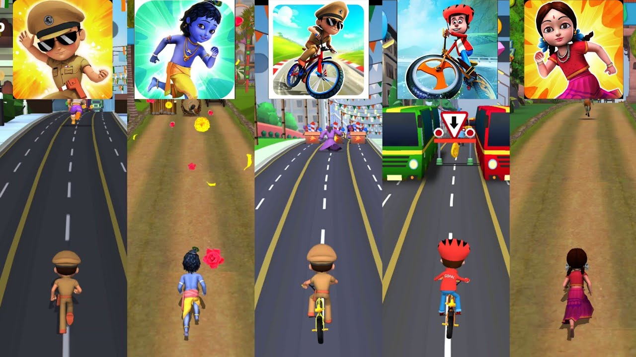 Little Singham 🆚 Little Krishna 🆚 Little Singham Cycle Race 🆚 Golmaal Jr 🆚 Little Radha