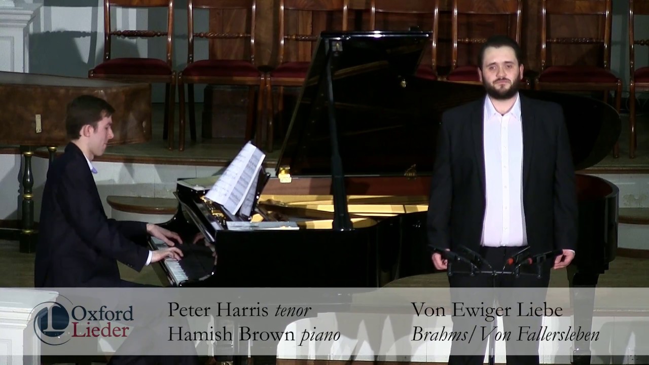 Young Artist Platform Winners 2017: Peter Harris & Hamish Brown - Von Ewiger Liebe