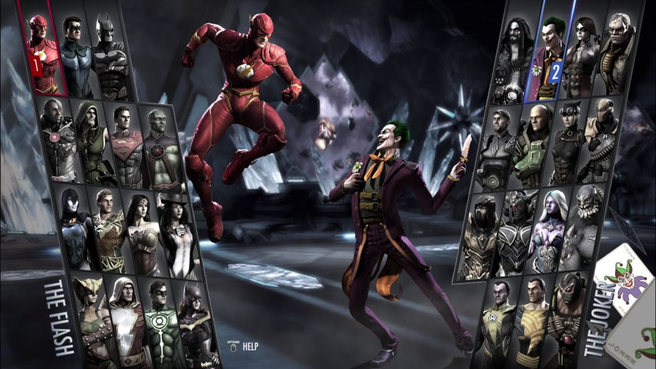 FLASH vs JOCKER - Injustice Gods Among Us Ultimate Edition 2013