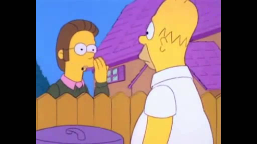 Homer e il dindarolo della parolaccia