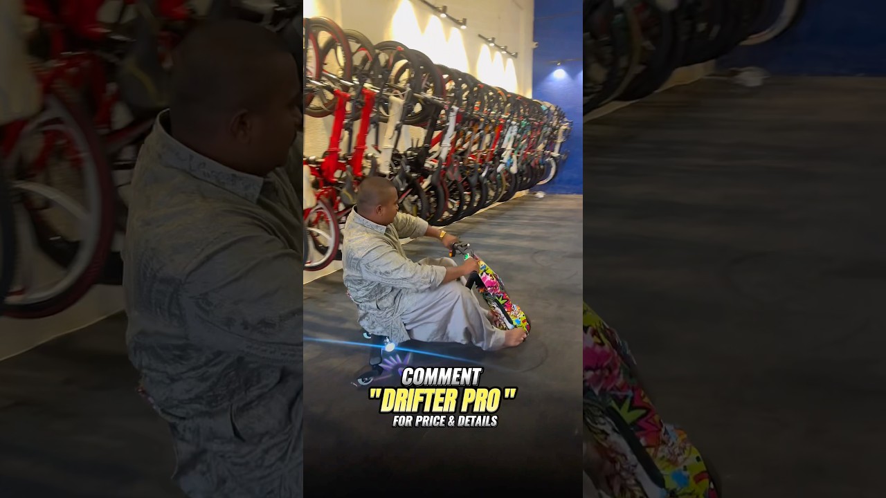 Drifter Pro - 3 Wheel Scooter🔥 All India Cash On Delivery Available 