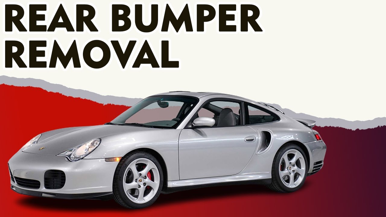 Porsche 996 Turbo Rear Bumper Removal