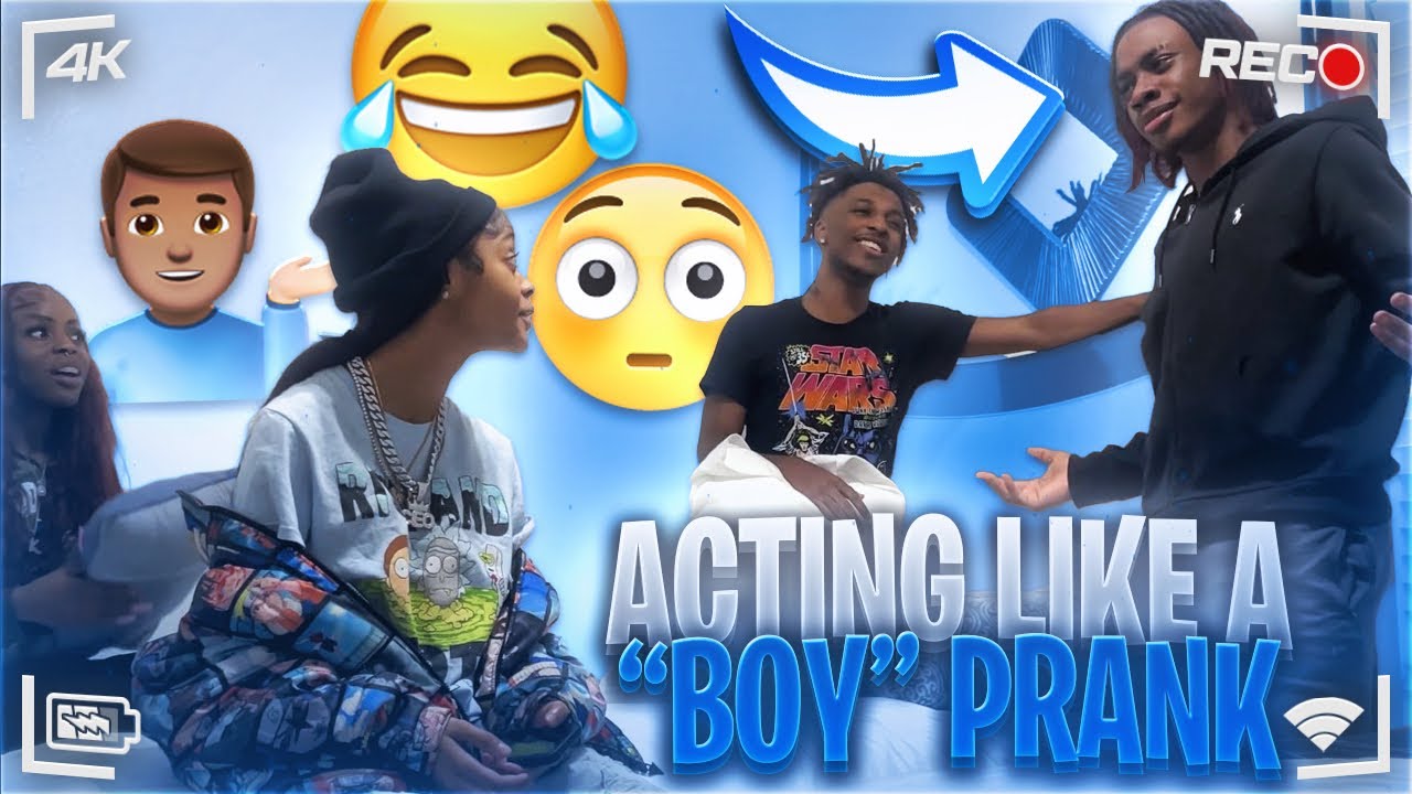 ACTING LIKE A “BOY” PRANK ON MY BOYFRIEND
