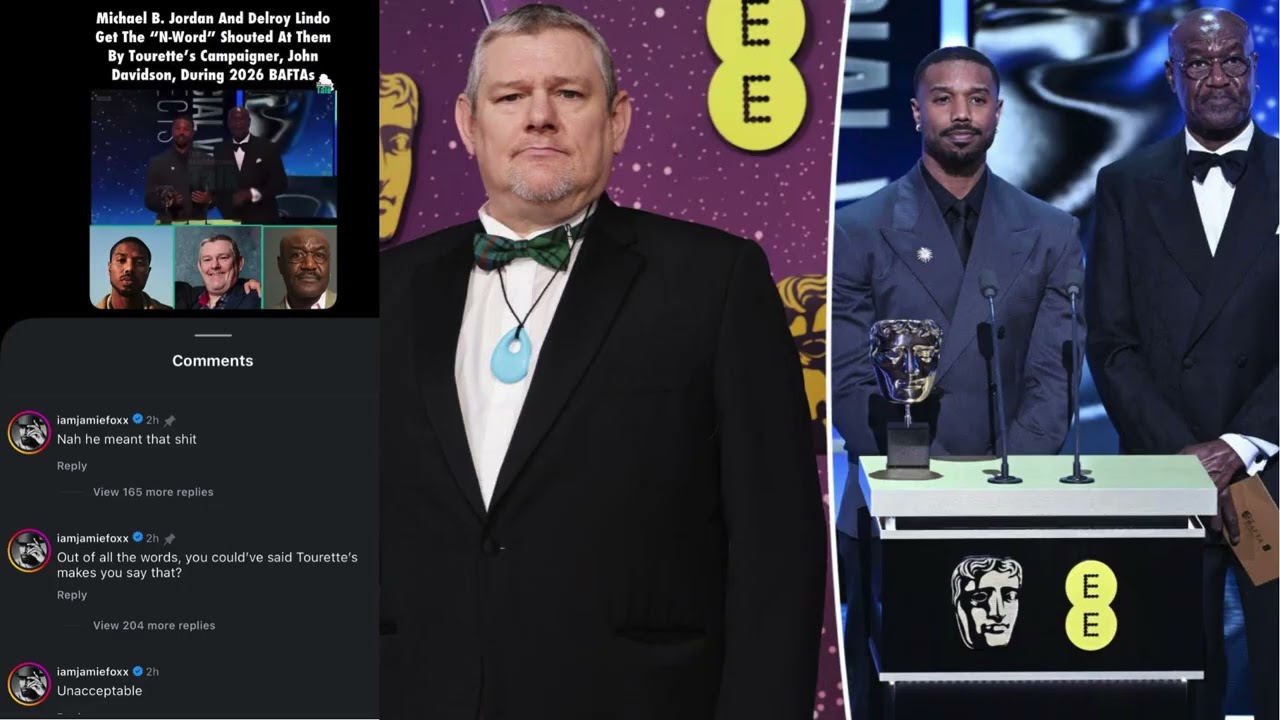 Jamie Foxx speaks out regarding racial slur hurled at Michael B. Jordan and Delroy Lindo at BAFTAs