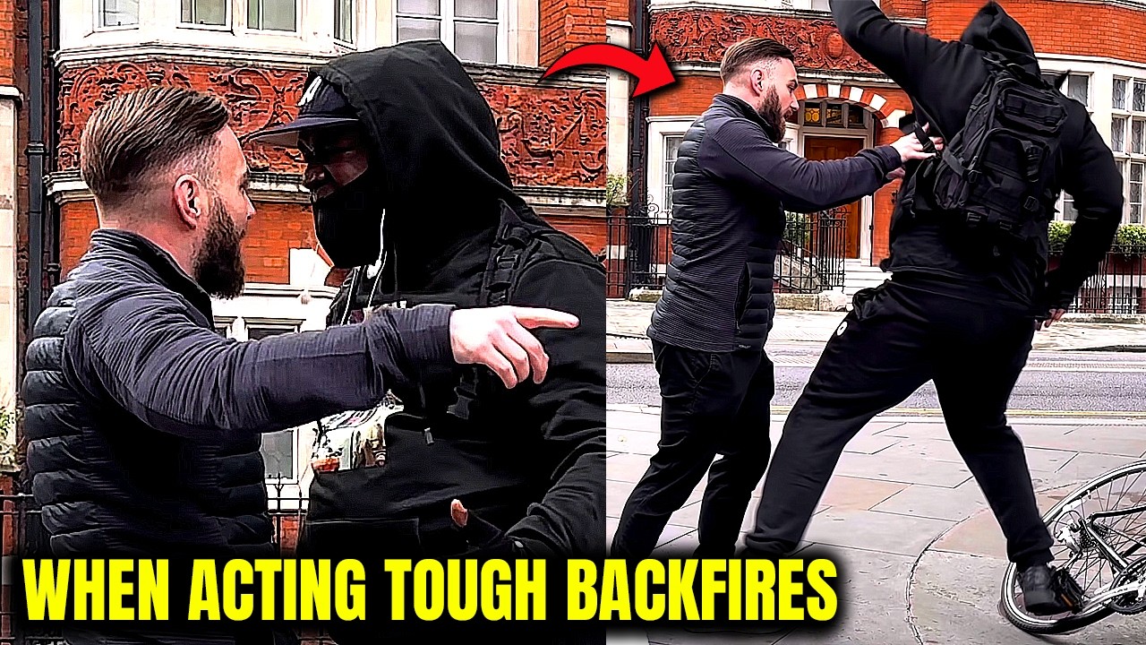 Wanabe ROADMAN Gets HUMBLED When Confonted