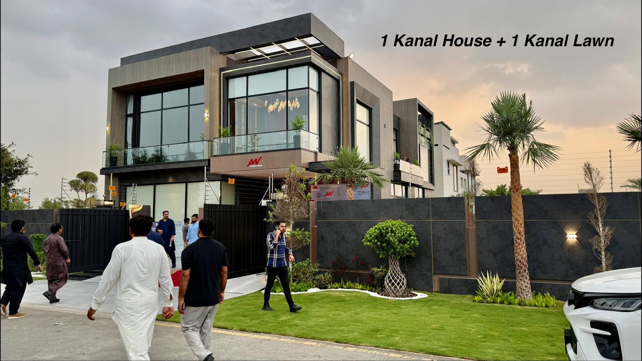 Inside Lahore's Stunning 2 Kanal Luxury Mansion | DHA Phase 7 | 1 Kanal Covered + 1 Kanal Lawn