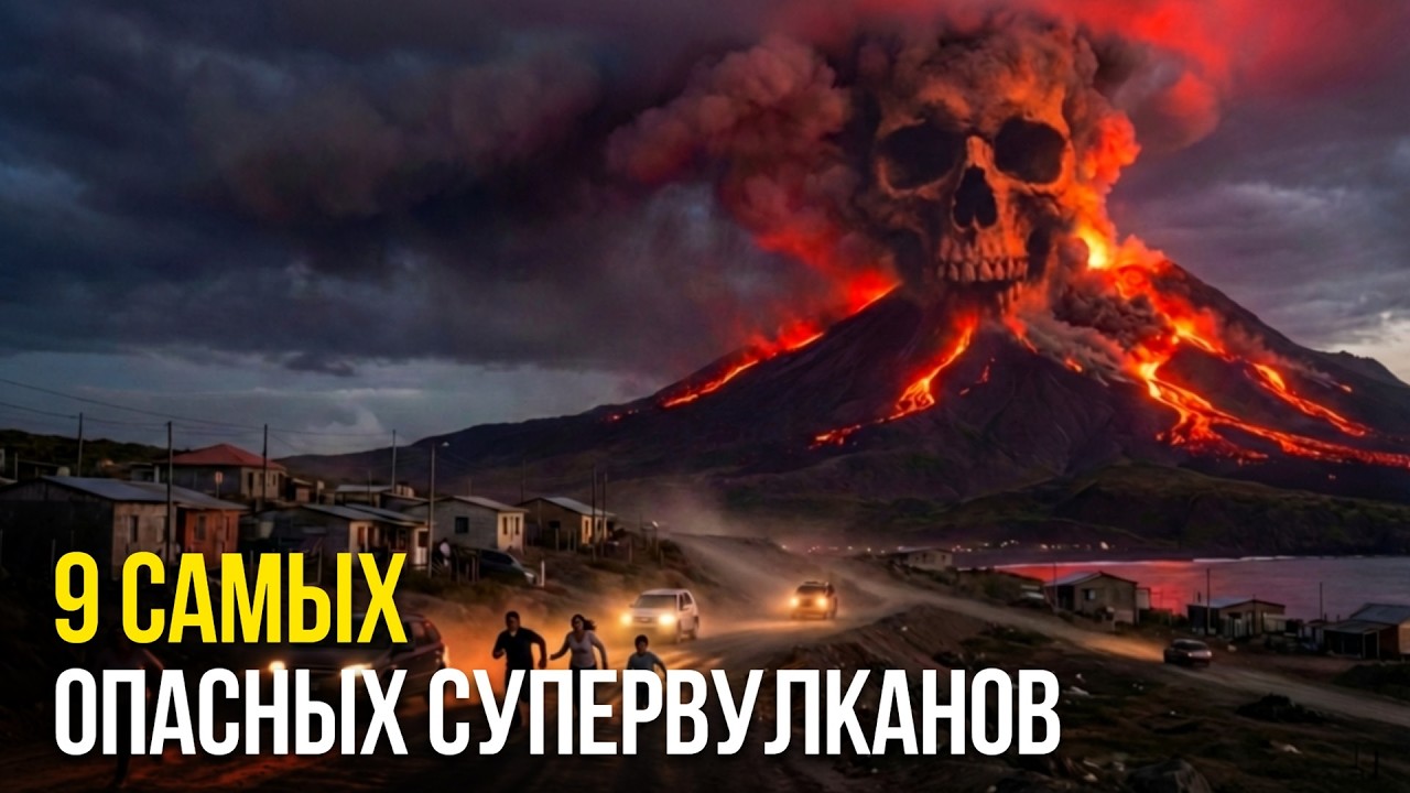 ГРАДУС НА ПРЕДЕЛЕ: 9 супервулканов, которые МОГУТ уничтожить человечество!