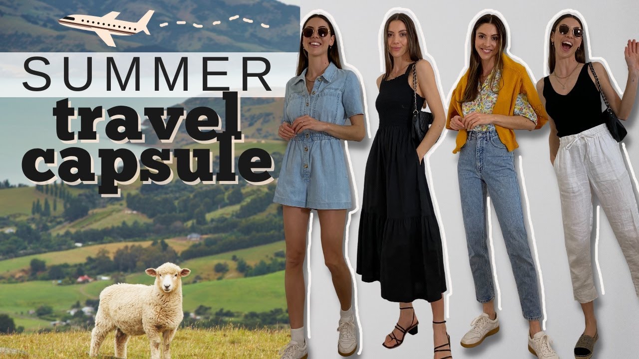Summer Travel Capsule Wardrobe ✈️ 25+ Outfits