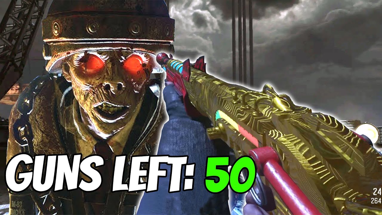 ULTIMATE MOB OF THE DEAD GUN GAME! (BLACK OPS 3 ZOMBIES ULTIMATE MOD GUN GAME)