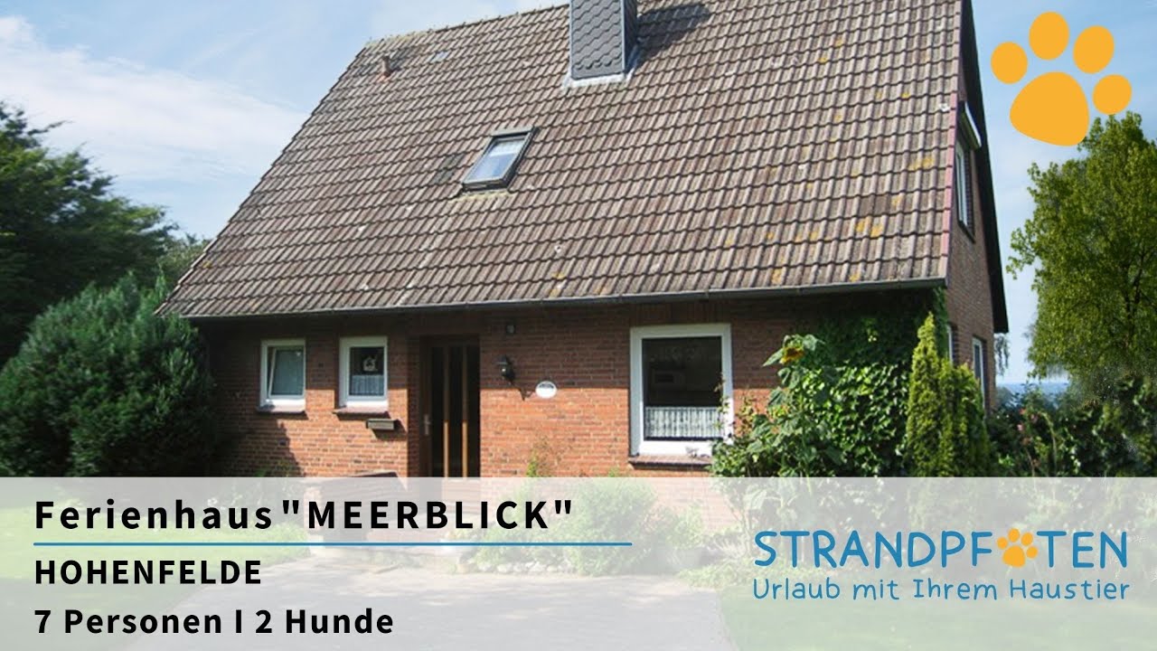 Ferienhaus mit Hund + Katze I Ostsee I Ferienhaus &bdquo;Meerblick&ldquo; I STRANDPFOTEN