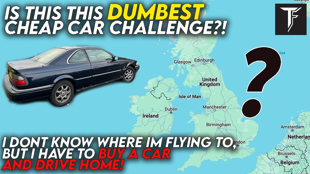 I have no idea where Im going, but I do have to BUY A CAR and GET HOME!