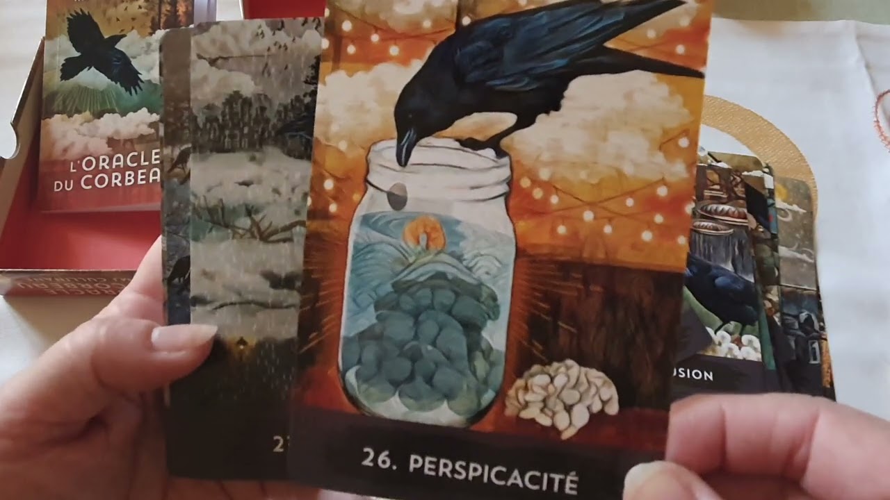 Présentation de l Oracle du Corbeau de MJ Cullinane.  🦇