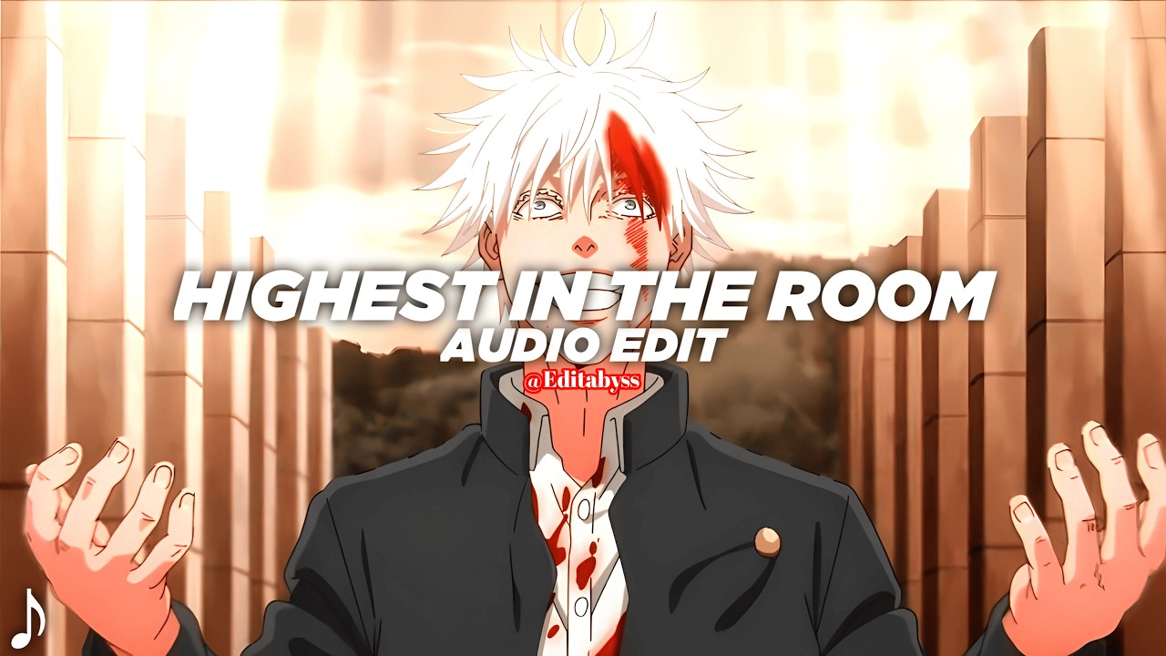 Highest in the room (Tiktok version/Remix) - Travis Scott [Edit Audio]