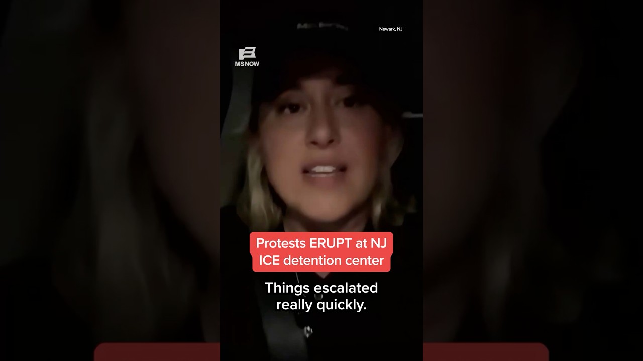 Protests ERUPT at NJ ICE detention center