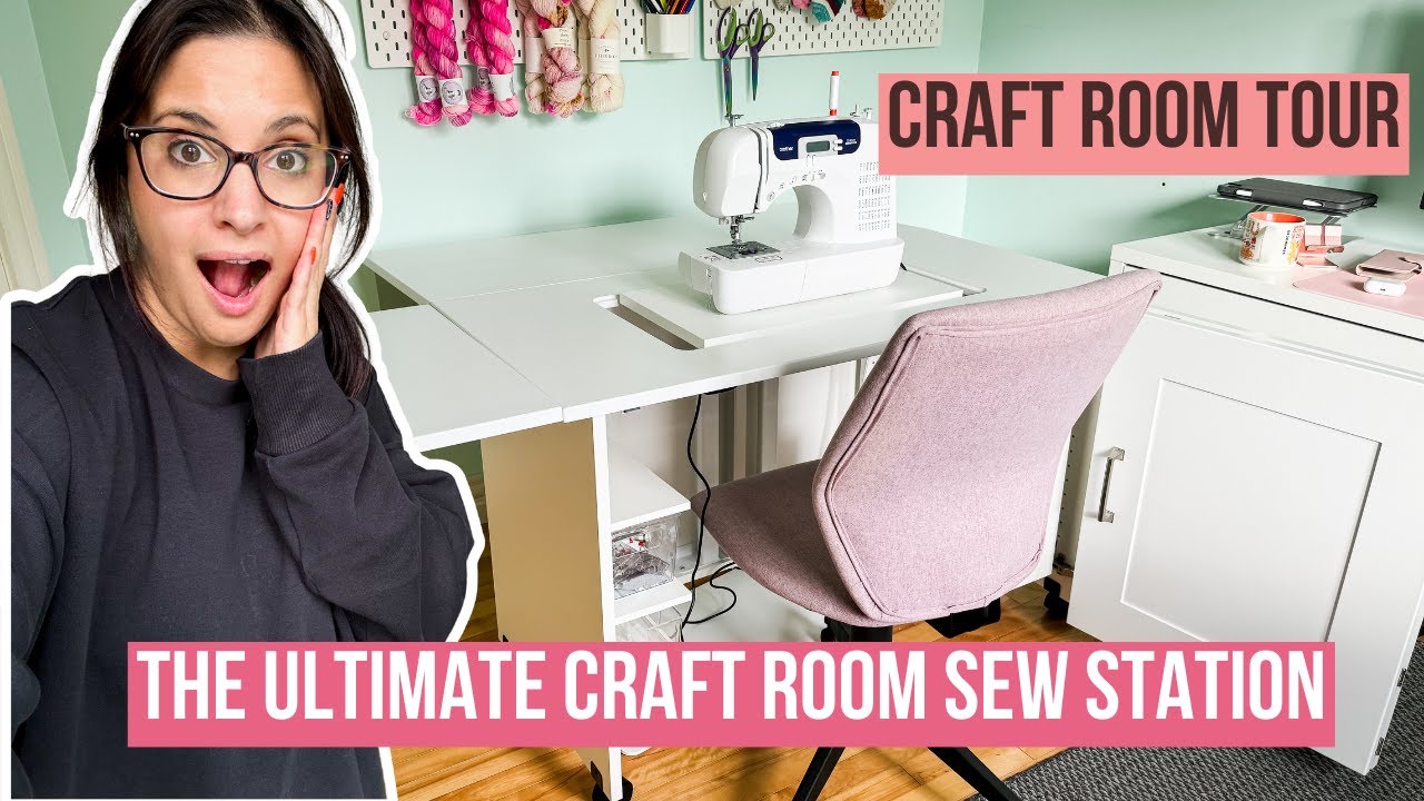 The ULTIMATE SEW STATION from Create Room | DREAM CRAFT ROOM | Craft Room Ideas