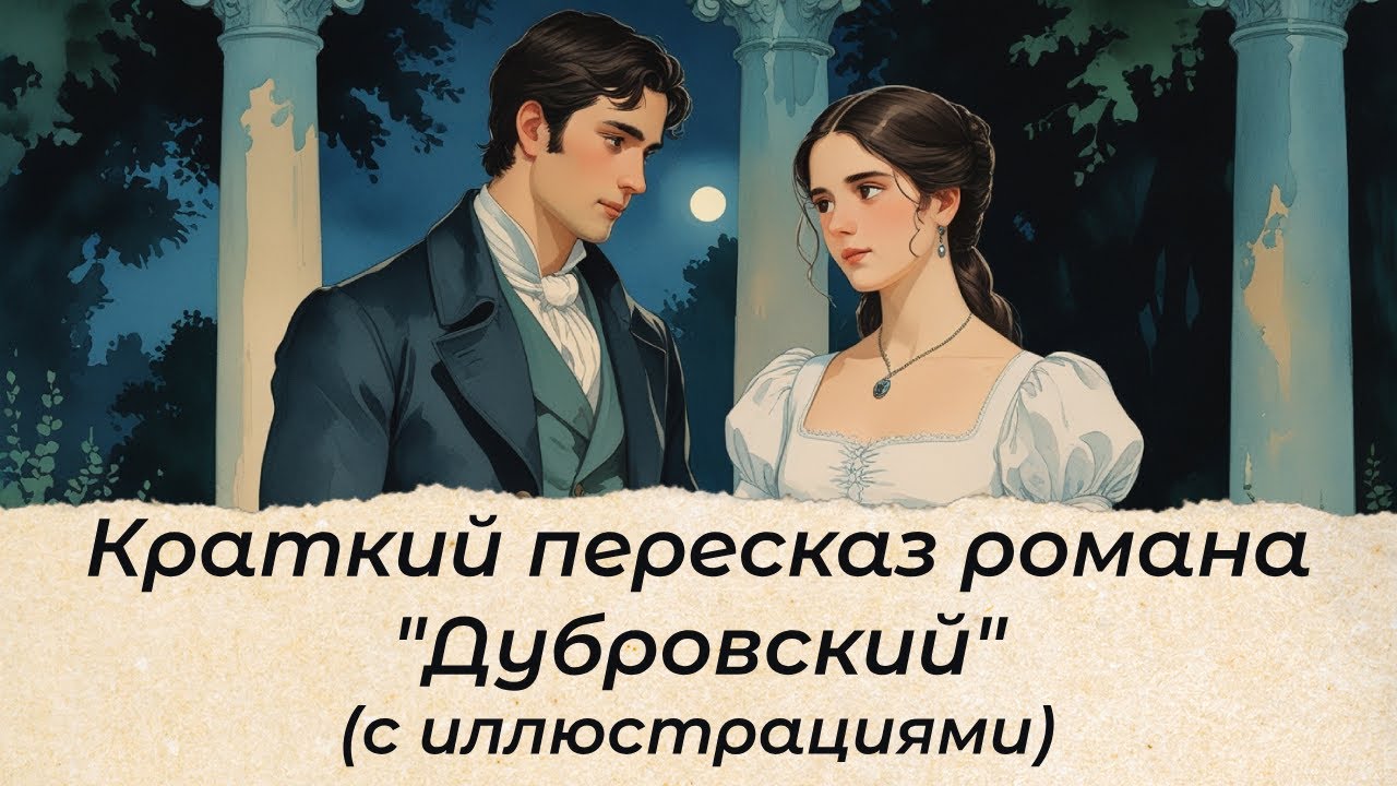 Краткое содержание романа А. С. Пушкина Дубровский