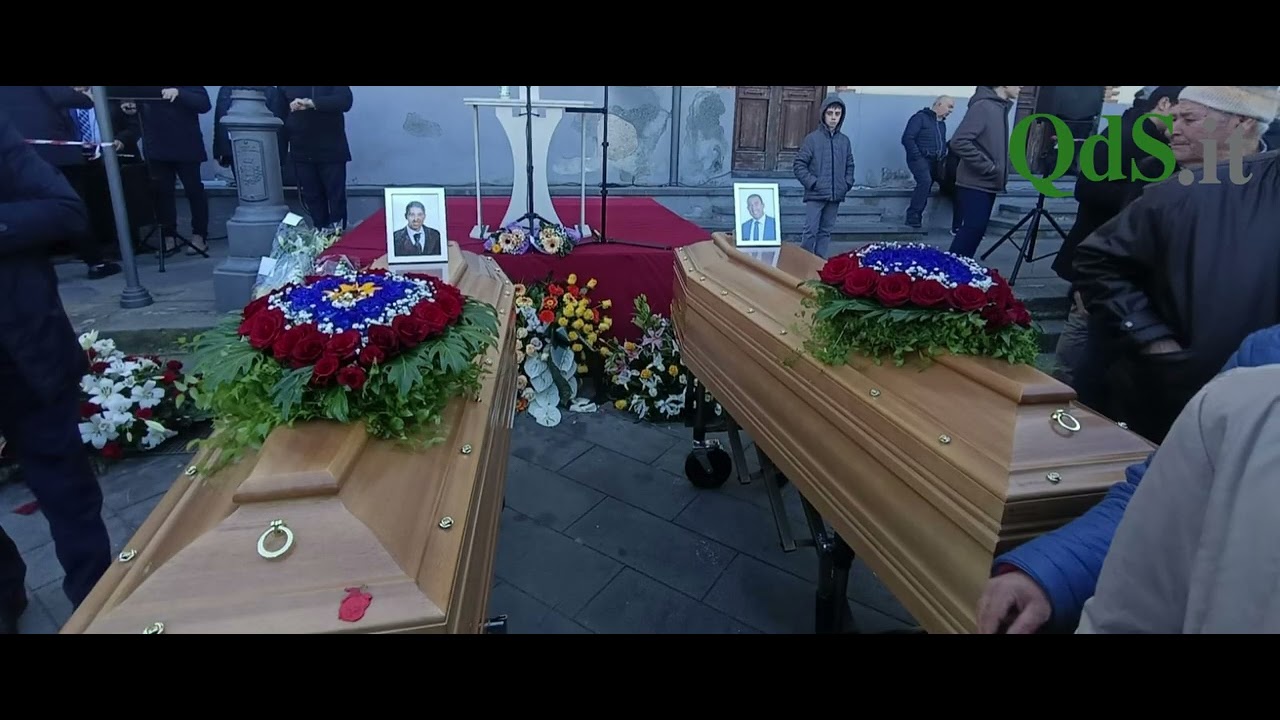 Celebrati i funerali dei fratelli Pino, due dei tre cacciatori morti sui Nebrodi