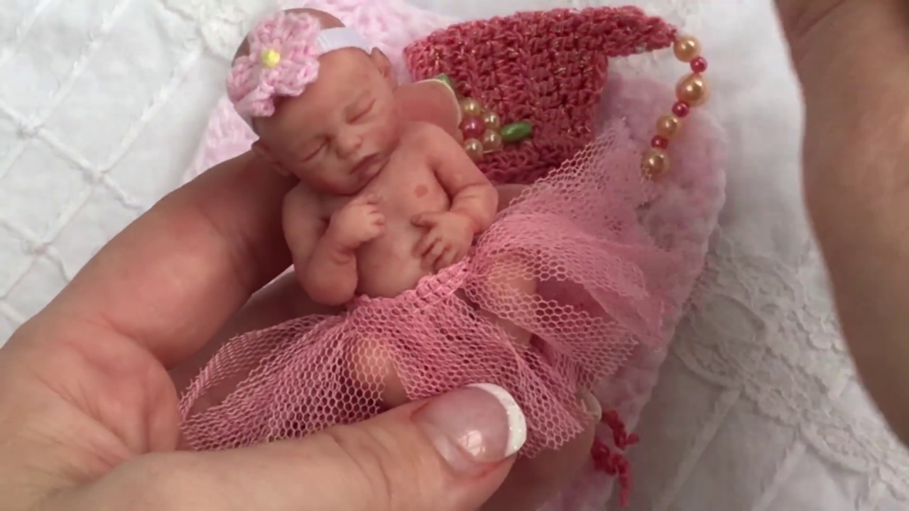 Mini Silicone Reborn Baby Lil' Angel
