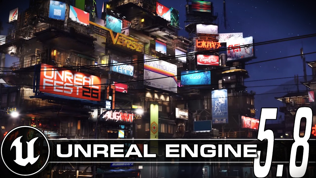 Unreal Engine 5.8 УЖЕ ЗДЕСЬ... а вместе с ним и ИИ!