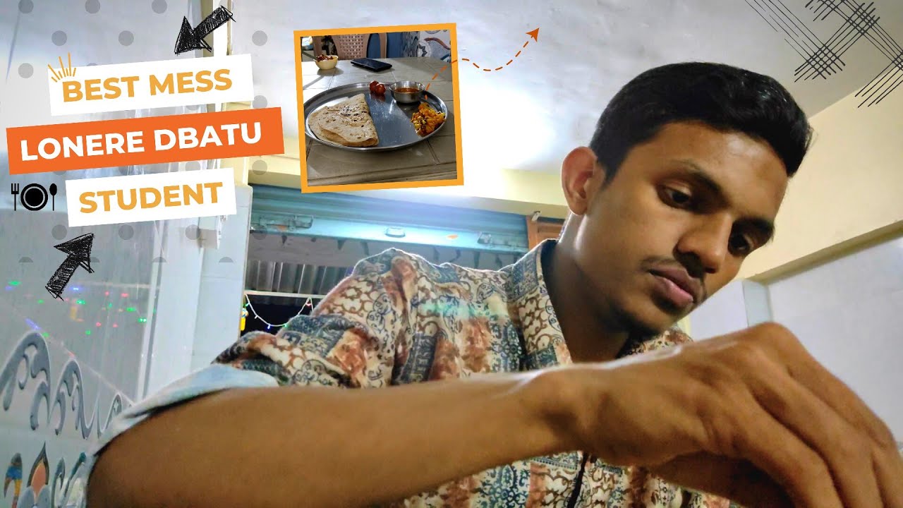 best mess for dbatu students 😋 | constitution day | dbatu university vlogs