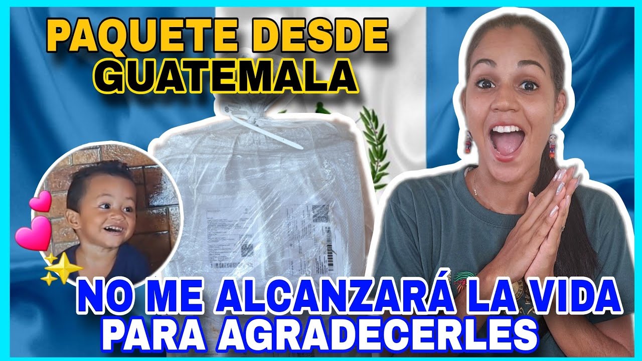 ‼️RECIBO PAQUETE📦 desde GUATEMALA🇬🇹 No tengo PALABRAS para AGRADECERLES🥺Cubana reacciona #reaction