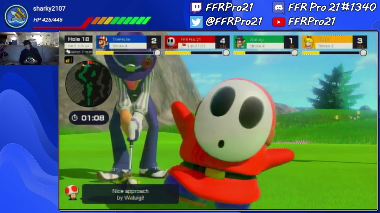 Switch - Mario Golf: Super Rush - Ranked Matches (Speed Golf, Button Controls) #56