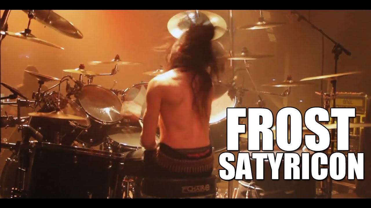 Frost (Satyricon) Drumming - 'Drum solo + Now, Diabolical' live drum cam