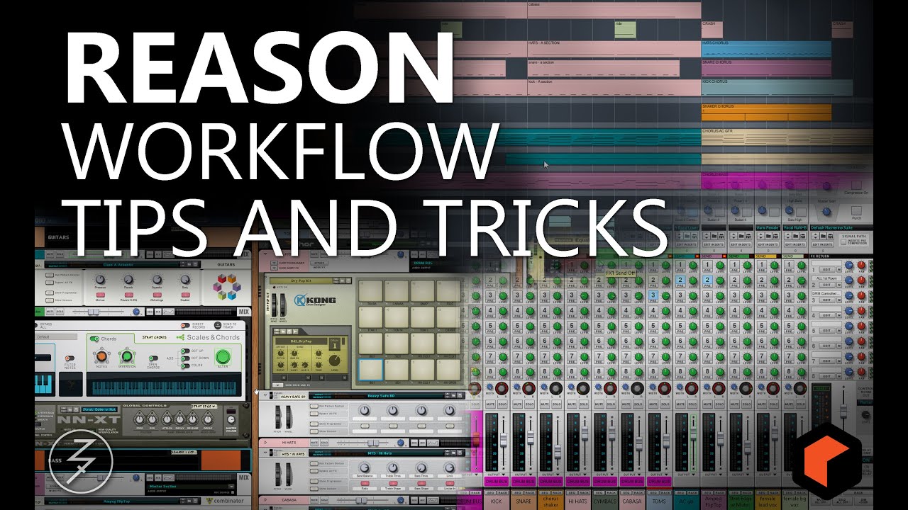 Reason Workflow Tips & Tricks (General/Commercial Project)