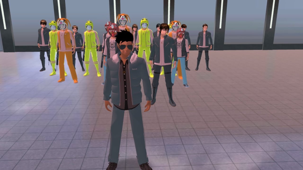 السلطان |ضميت كل عصابات المدينه للعصابه الزعيم  |سكور سمليتر |#sakuraschoolsimulator |#العاب_فيديو