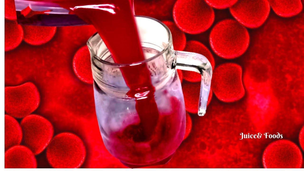 How to Make Blood Red Juice | Healthy Red Juice recipe
