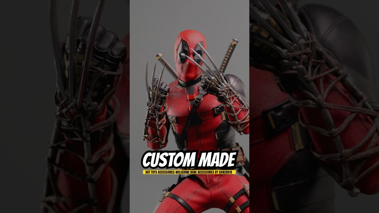 Custom Made: Hot Toys Deadpool & Wolverine - Wolverine Bone Accessories by SXIKERO18 #deadpool