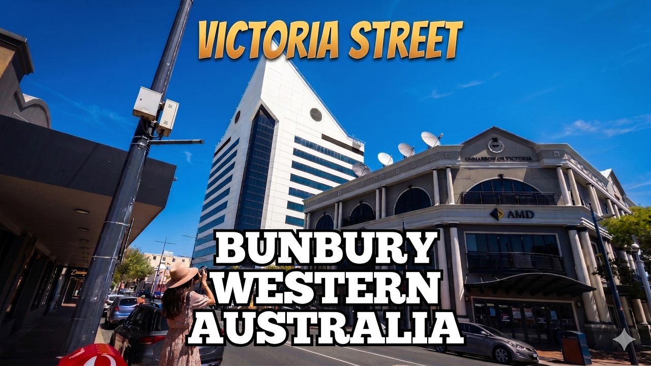 Exploring Bunbury Western Australia: Walking Tour Along Victoria Street