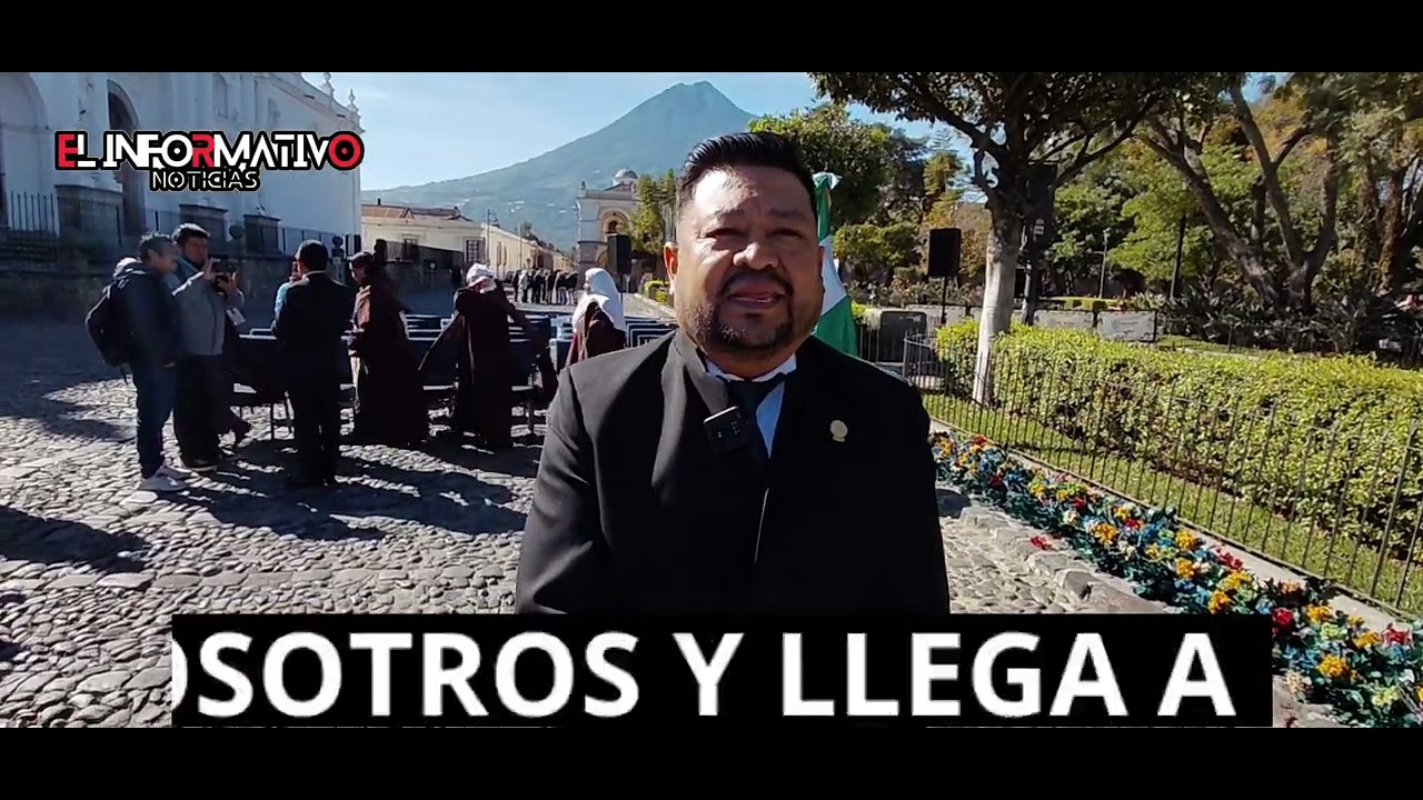 ACTO CÍVICO EN HONOR AL HERMANO PEDRO DE BETANCUR EN LA ANTIGUA GUATEMALA 