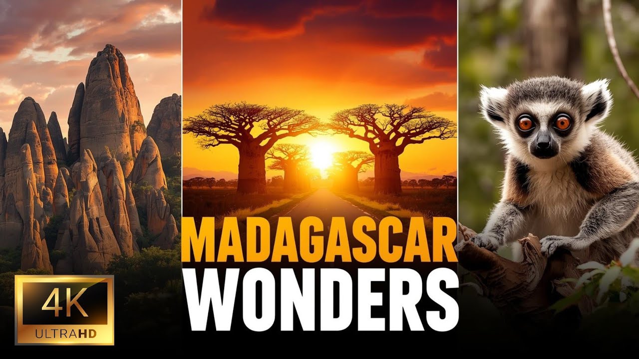 Wonders of Madagascar | Most Beautiful Places in Madagascar | Travel Documentary 4K