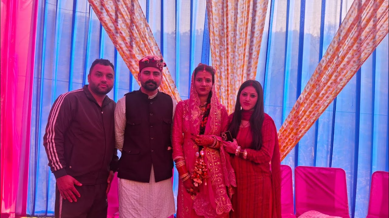 Rahul weds Vandna ♥️Ham gye bestii ki shadi me 🤗🧿♥️ #kiran