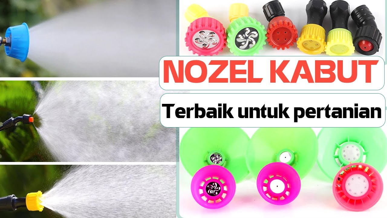 Uji Coba nozzle sprayer spuyer kabut terbayak terbaik buat pertanian perkebunan herbisisa pestisida