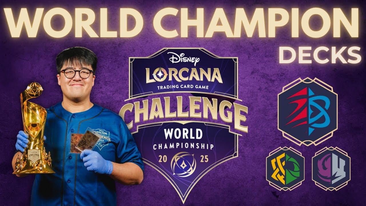 DISNEY LORCANA WORLD CHAMP 🏆 | In-depth Deckprofile Dinh Khang Pham DKP