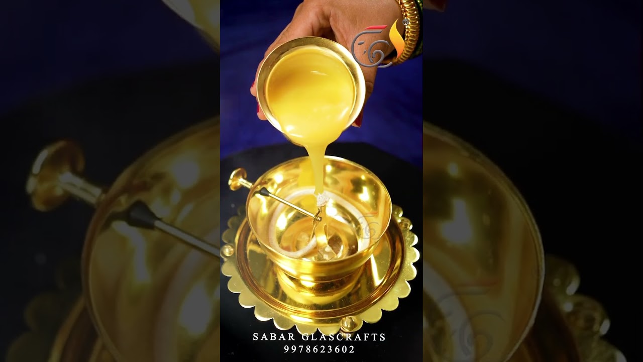 Akhand Jyot Diya with Wick lifting mechanism 250 ml.