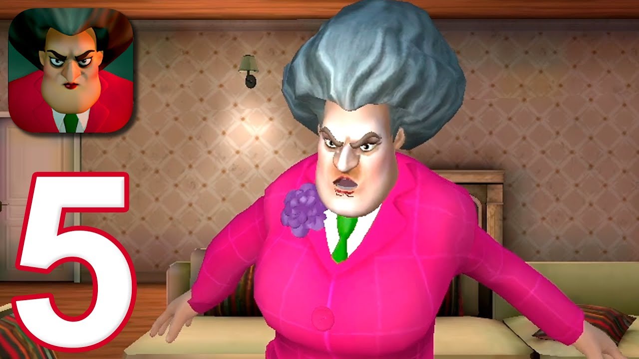 Scary Teacher 3D - Gameplay Walkthrough Part 5 - Pin Attack