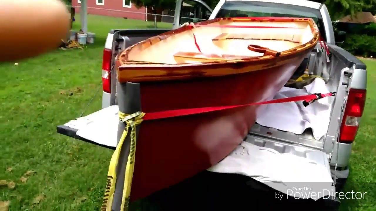 Stitch and glue rowboat first voyage!