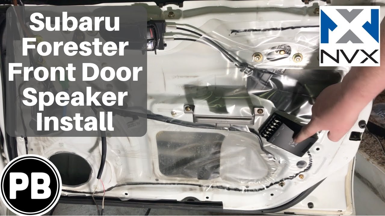 2003 - 2008 Subaru Forester Front Door Speaker install