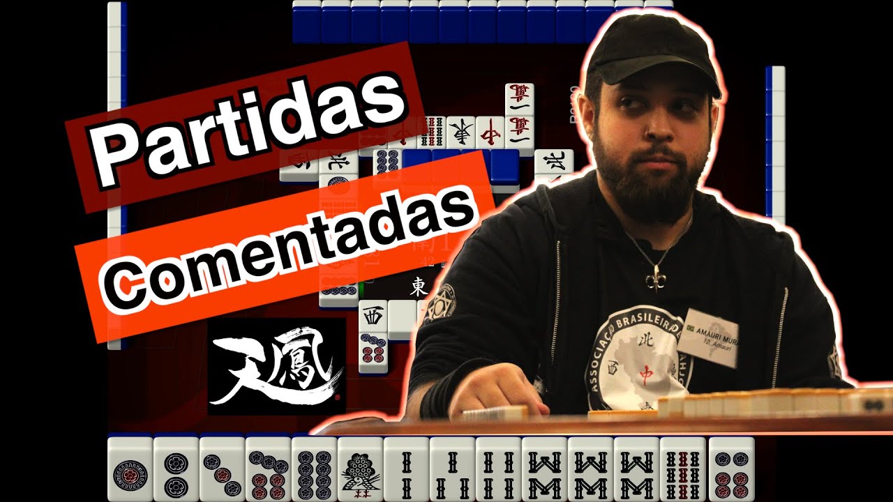 Gameplay de Mahjong - Partidas comentadas - 2