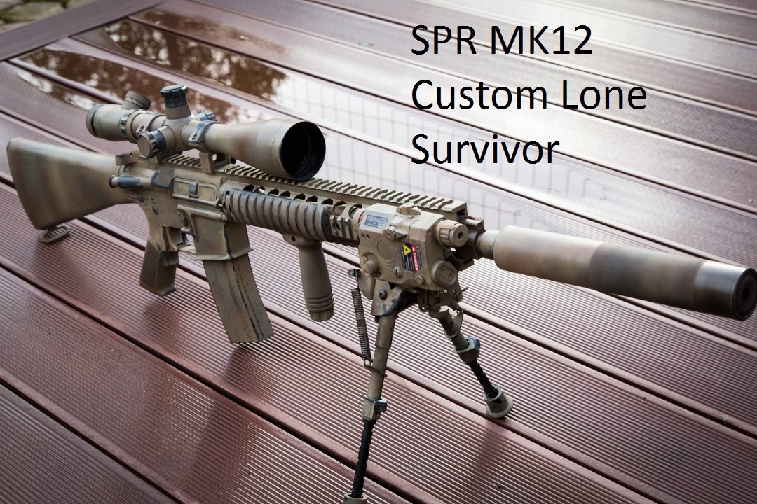 Unboxing Airsoft SPR MK12 custom lone survivor