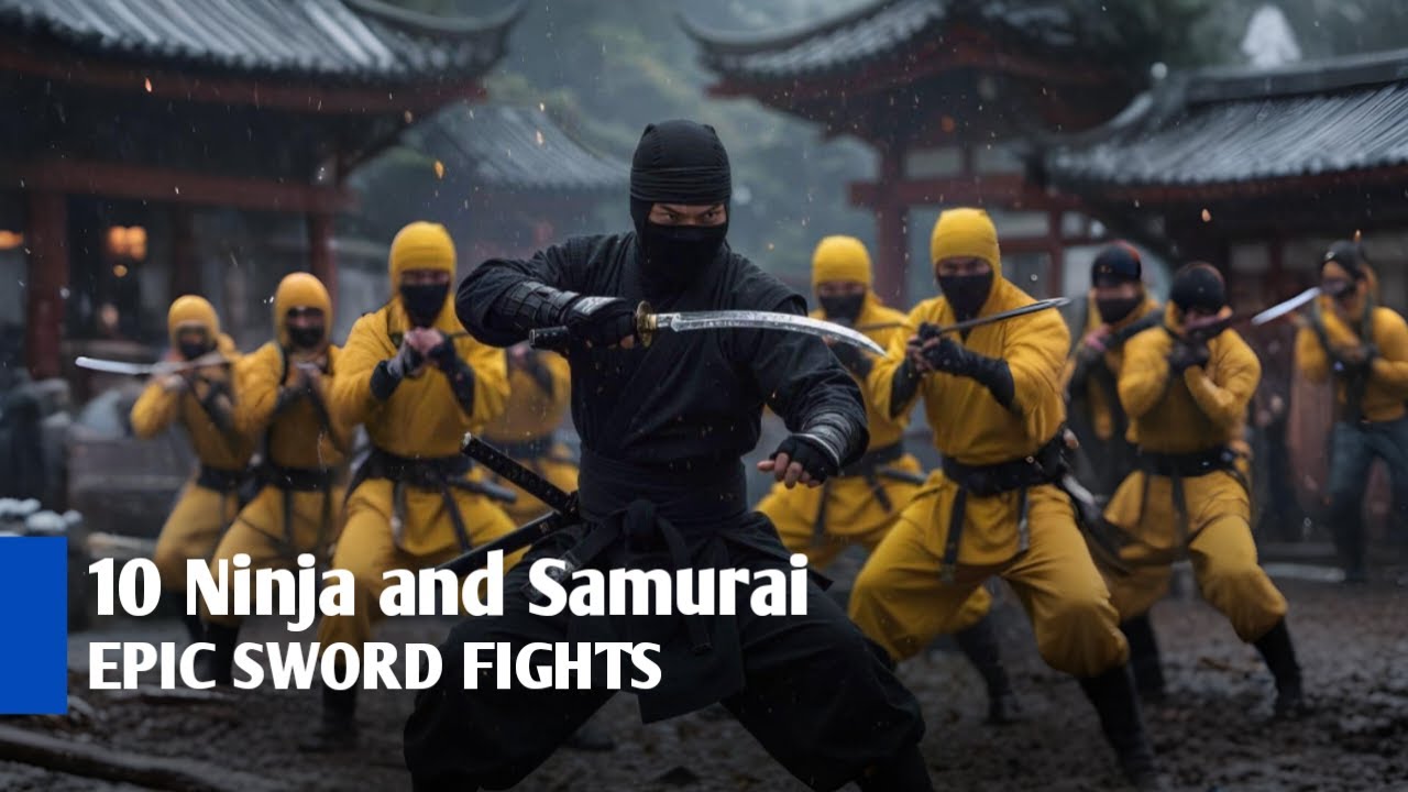 TOP 10 NINJA AND SAMURAI ACTION MOVIES – The Deadliest Fights