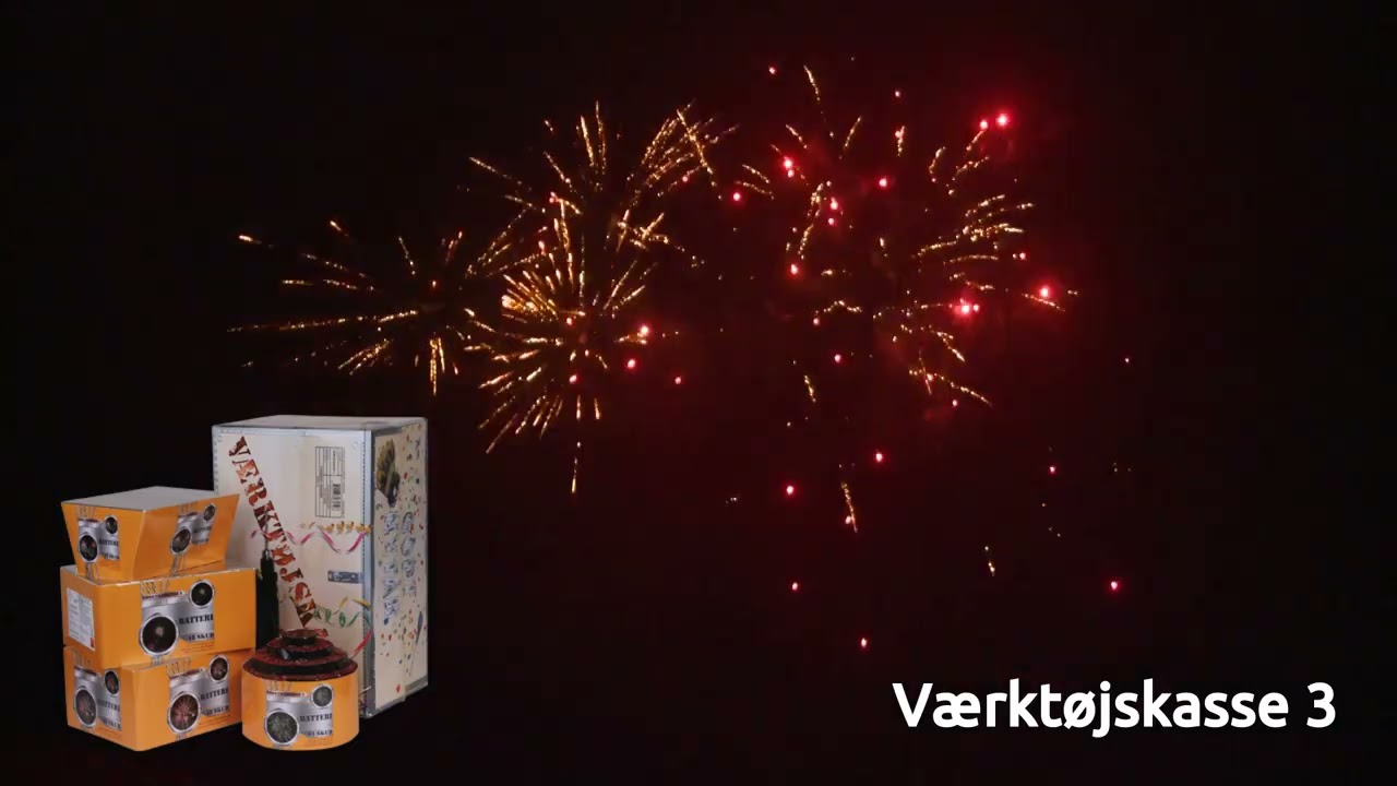 Verktøykasse 3, TTO Production Fyrverkeri Norge. 