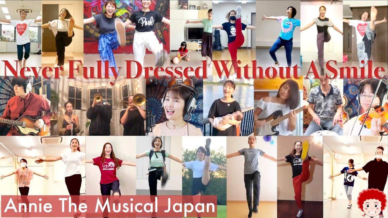 【ミュージカルアニー】フリードレスみんなで踊ったよ！ANNIE '92-'99 Japanese Casts Dance 