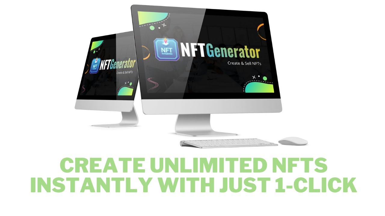 Create UNLIMITED NFTs Instantly With Just 1-Click - NFT Generator Review Demo
