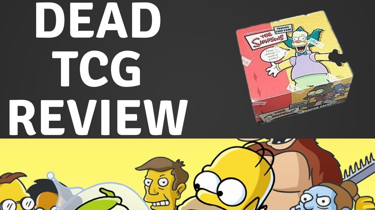 Behold The Simpsons Trading Card Game!