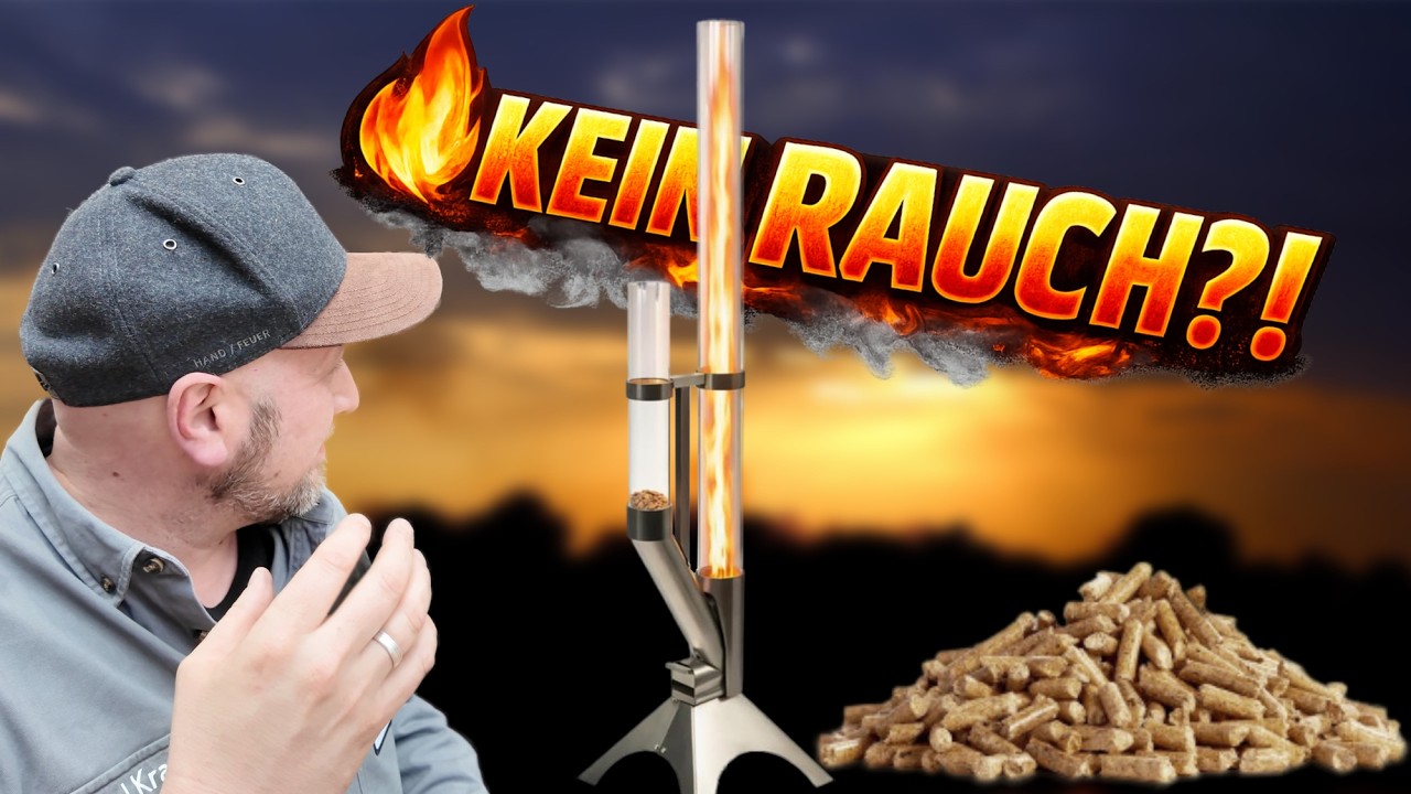 🔥 DIESE Pellet Fackel ist besser als ALLES?! rauchfrei + g&uuml;nstig!